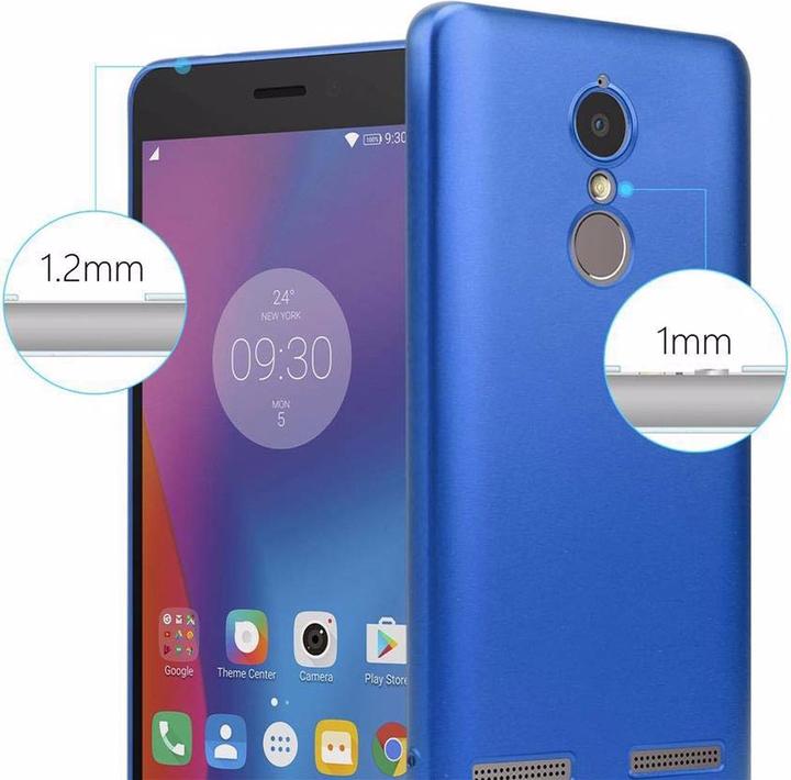 Produktbild Cadorabo TPU Matt Metallic Cover (Lenovo K6 Power, lg K6)