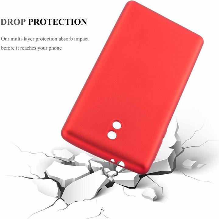 Actual product image Cadorabo TPU Matt Metallic Cover (Samsung Galaxy J3 2017 (US version))