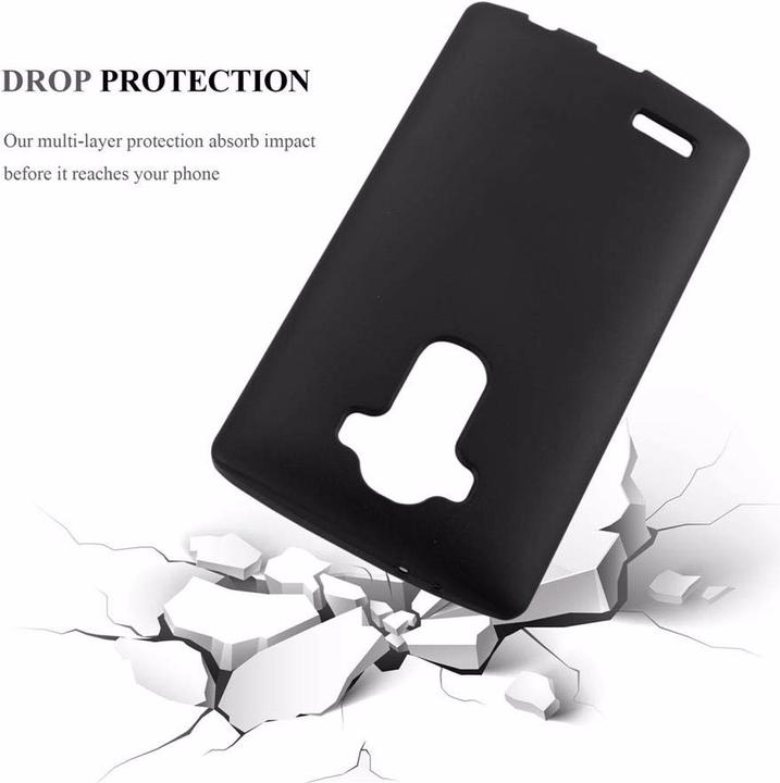 Actual product image Cadorabo TPU Matt Metallic Cover (LG G4, Motorola Moto G4 Plus)