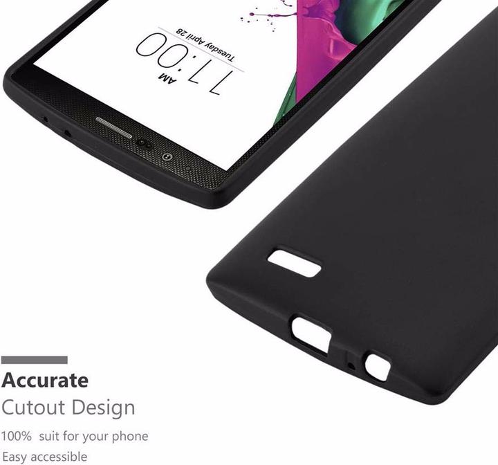 Actual product image Cadorabo TPU Matt Metallic Cover (LG G4, Motorola Moto G4 Plus)