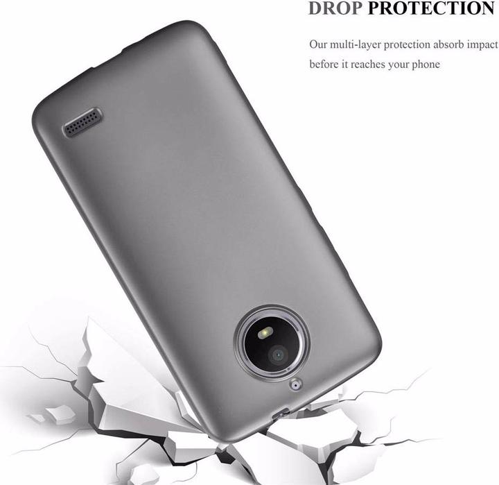 Productafbeelding Cadorabo TPU Matte Metallic hoes (Motorola Moto E4)