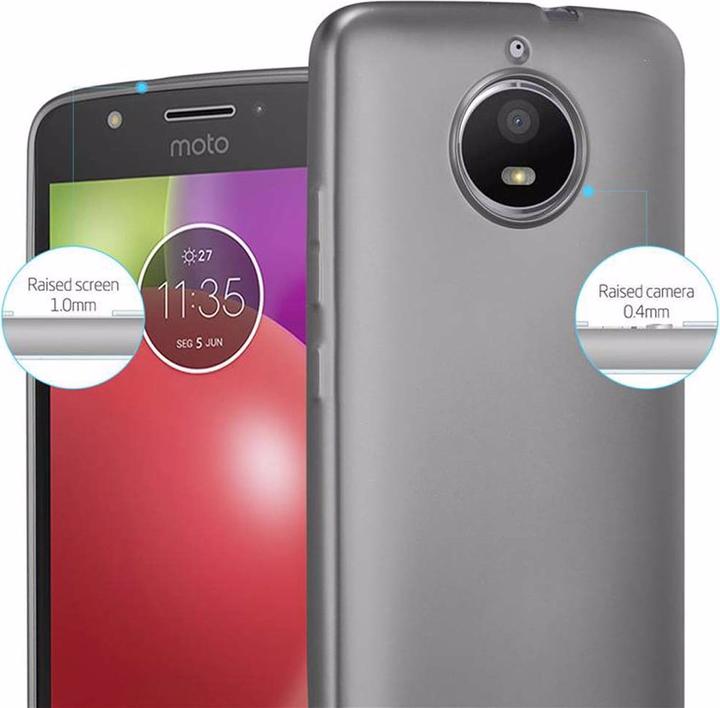 Productafbeelding Cadorabo TPU Matte Metallic hoes (Motorola Moto E4)