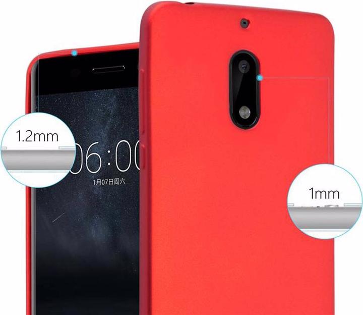 Produktbild Cadorabo TPU Matt Metallic Cover (Huawei Y6 (2017))