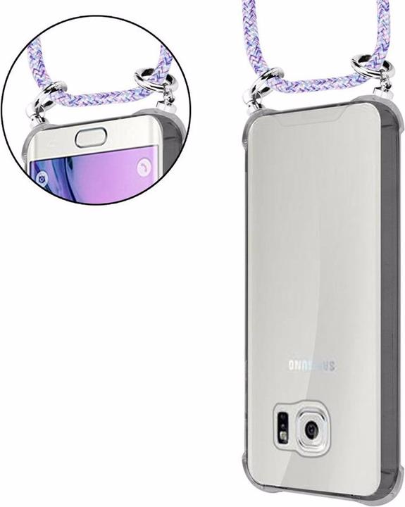 Produktbild Cadorabo TPU Handy Kette SILBER Cover