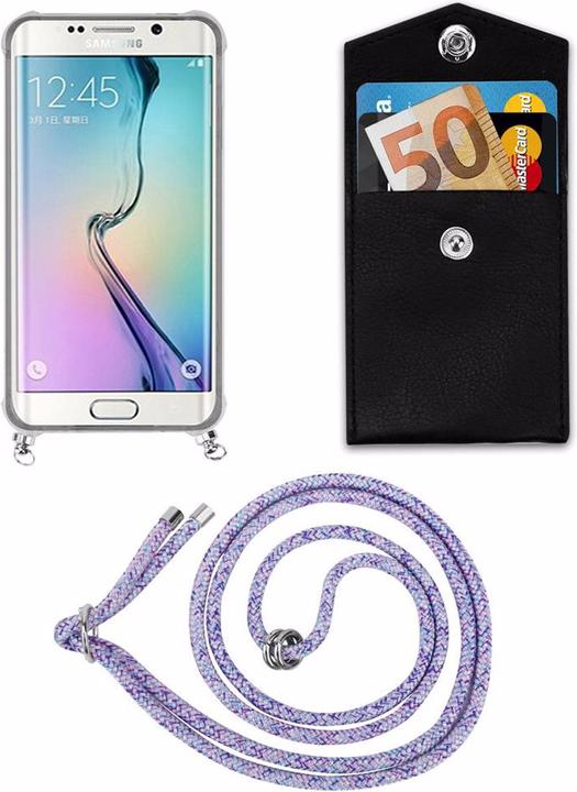 Produktbild Cadorabo TPU Handy Kette SILBER Cover