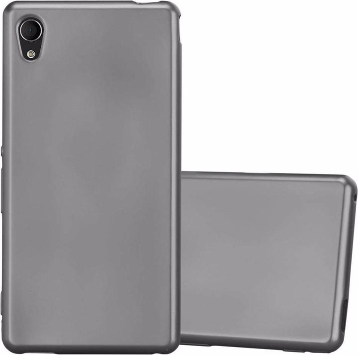 Productafbeelding Cadorabo TPU Matte Metallic hoes (Xperia M4 Aqua)