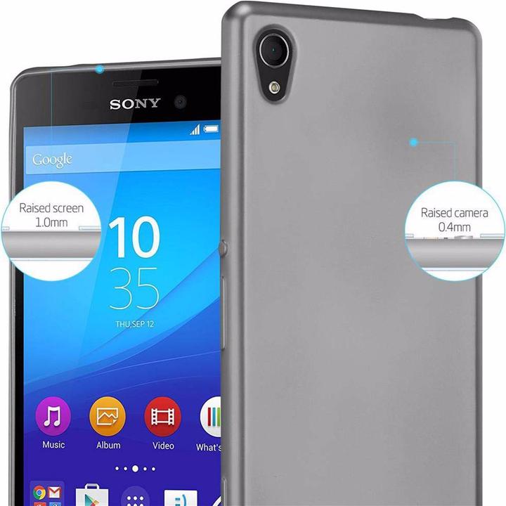 Productafbeelding Cadorabo TPU Matte Metallic hoes (Xperia M4 Aqua)