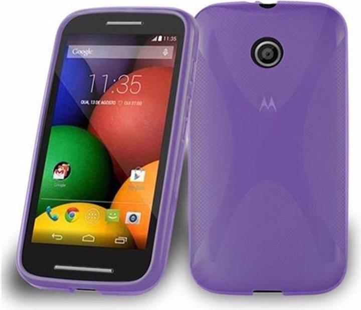 Produktbild Cadorabo TPU X-Line Cover (Motorola Moto E)