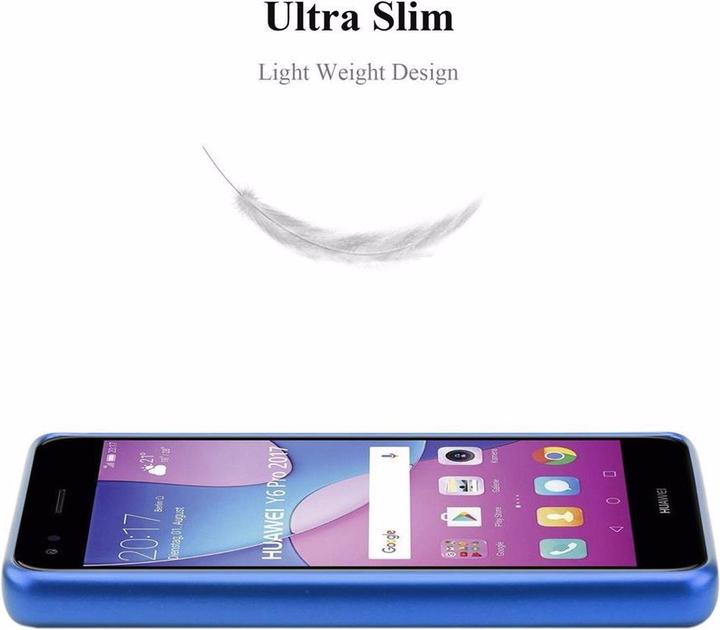 Immagine prodotto Cadorabo Copertura metallica opaca in TPU (Huawei Y6 Pro (2017))