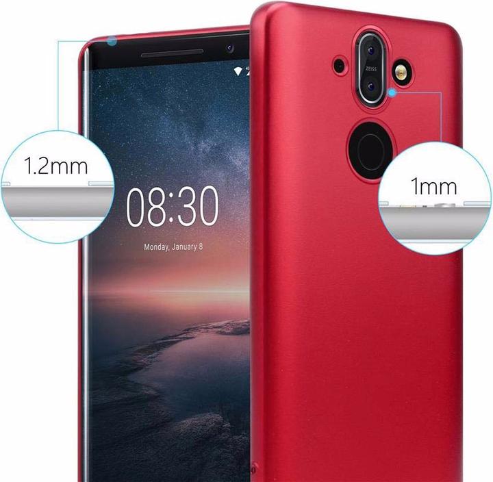 Immagine prodotto Cadorabo Copertura metallica opaca in TPU (Nokia 8 Scirocco)