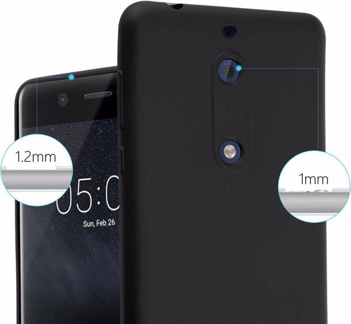 Image du produit Cadorabo Couverture métallique mate TPU (Huawei Y5 (2017))
