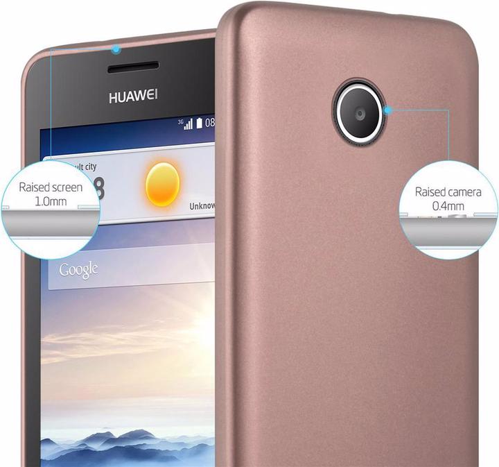 Immagine prodotto Cadorabo Copertura metallica opaca in TPU (Huawei Ascend Y330, Huawei Ascend Y360)