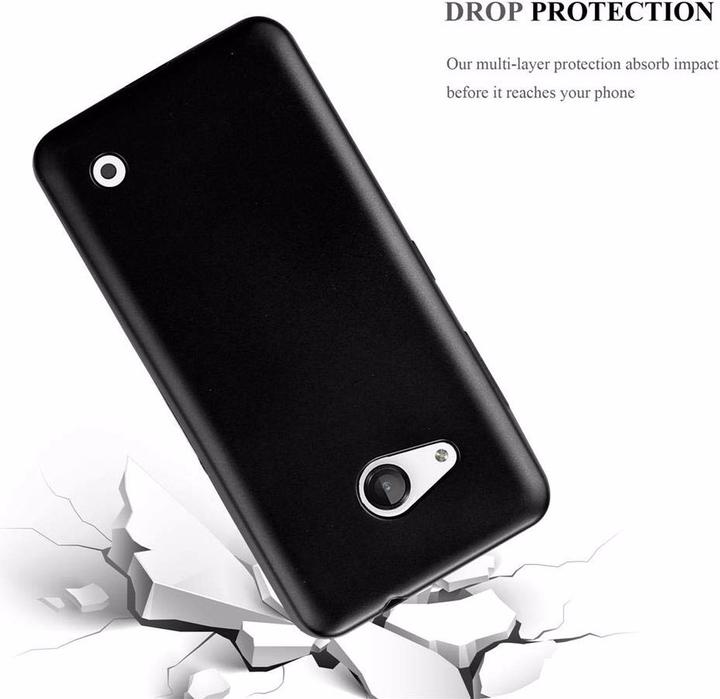 Productafbeelding Cadorabo TPU Matte Metallic hoes (Microsoft Lumia 550)