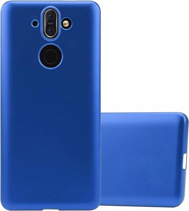 Image du produit Cadorabo Couverture métallique mate TPU (Nokia 8 Sirocco)