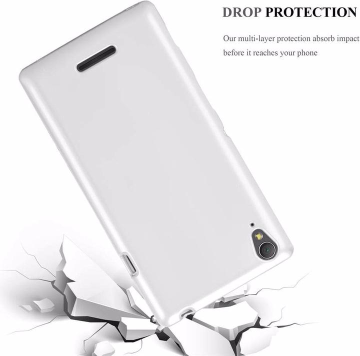 Actual product image Cadorabo TPU Matt Metallic Cover (Sony Xperia T2 Ultra)