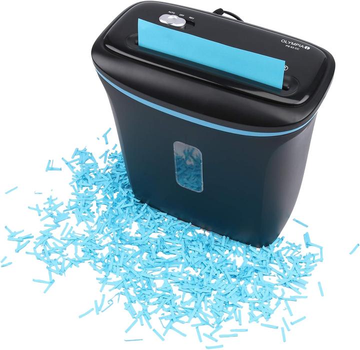 Image du produit Olympia PS 63 CC Destructeur coupe croisée P-4, 4 x 30 mm, jusqu'à 6 feuilles, noir (Coupe de particules)