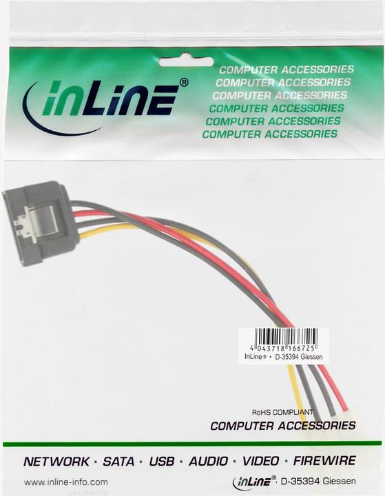 Actual product image Aquatuning Power/SATA cable