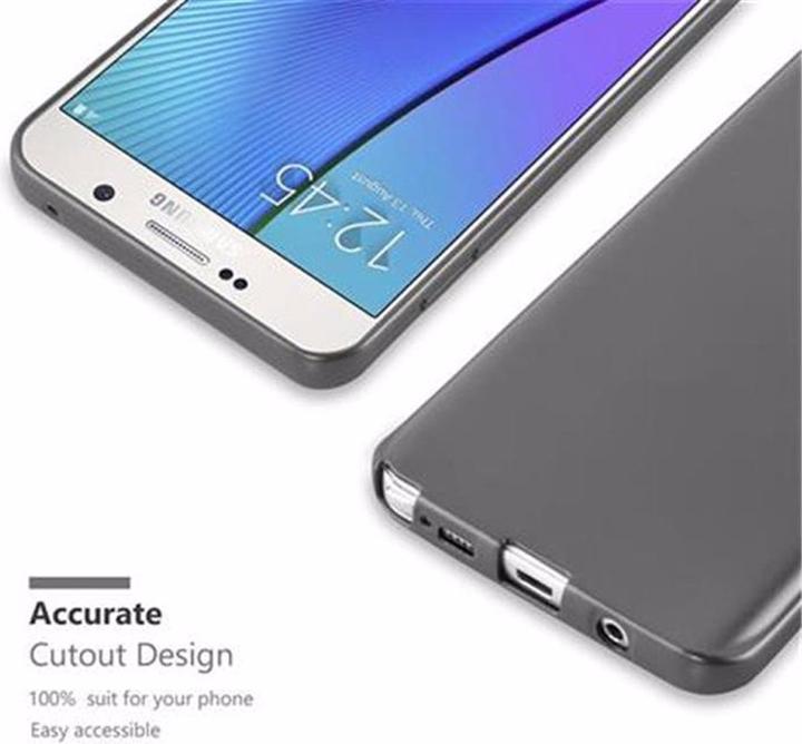 Actual product image Cadorabo TPU Matt Metallic Cover (Samsung Galaxy Note 5)