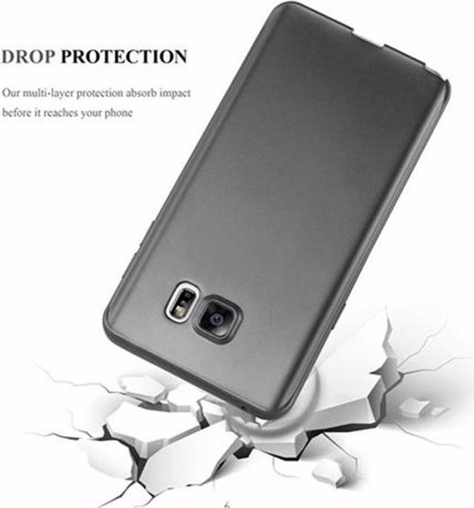 Actual product image Cadorabo TPU Matt Metallic Cover (Samsung Galaxy Note 5)