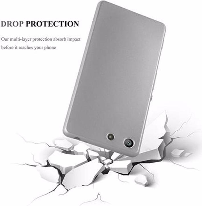 Image du produit Cadorabo Couverture métallique mate TPU (Sony Xperia M5)