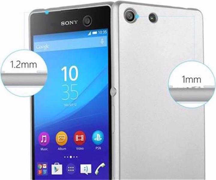 Image du produit Cadorabo Couverture métallique mate TPU (Sony Xperia M5)