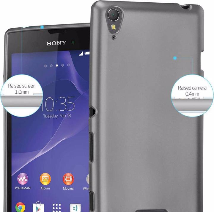 Image du produit Cadorabo Couverture métallique mate TPU (Sony Xperia T2 Ultra)