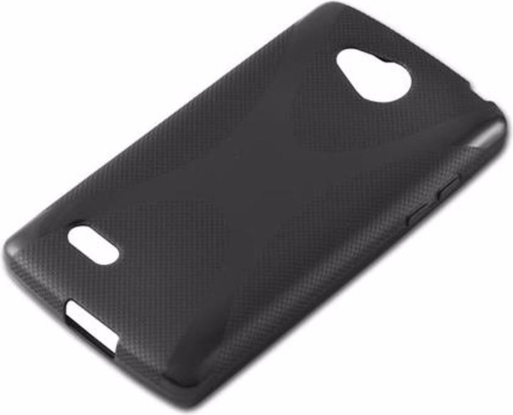 Actual product image Cadorabo TPU X-Line Cover (LG Joy)