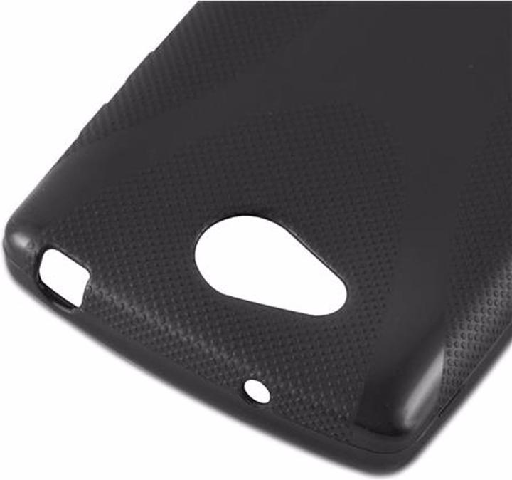 Actual product image Cadorabo TPU X-Line Cover (LG Joy)
