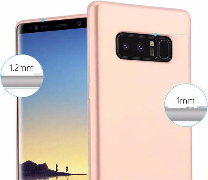 Image du produit Cadorabo Couverture métallique mate TPU (Samsung Galaxy Note 8)