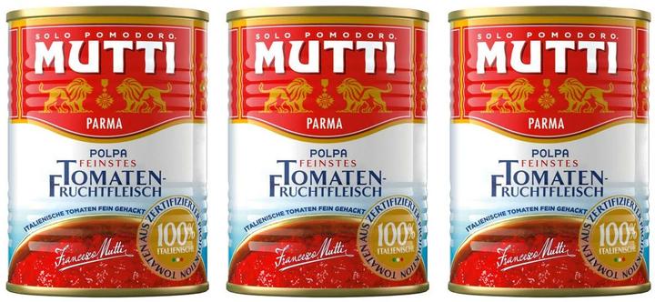 Actual product image Mutti Tomatoes Polpa (454 g)
