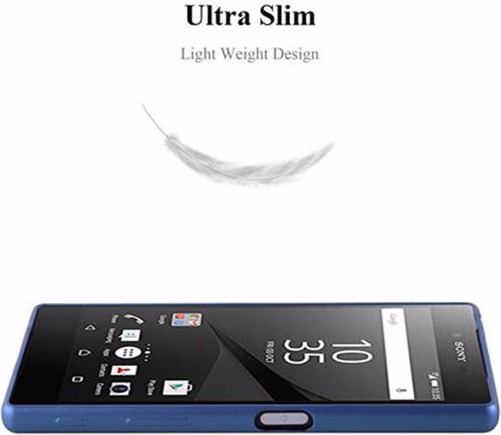 Actual product image Cadorabo TPU Matt Metallic Cover (Sony Xperia Z5)