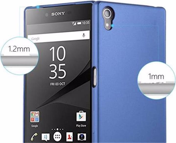 Actual product image Cadorabo TPU Matt Metallic Cover (Sony Xperia Z5)