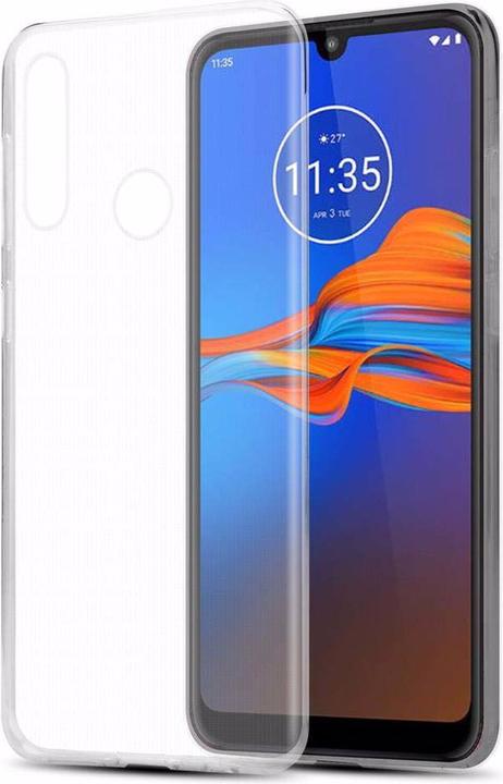 Actual product image Cadorabo TPU Ultra Slim AIR Cover (Motorola Moto E6 Plus)
