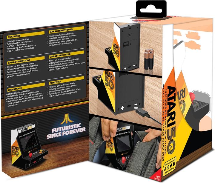 Produktbild MyArcade My Arcade Atari Nano Player Pro Portable Retro Arcade 75 Games