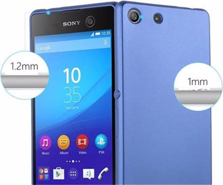 Image du produit Cadorabo Couverture métallique mate TPU (Sony Xperia M5)