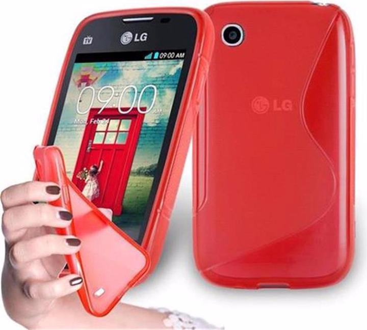 Productafbeelding Cadorabo TPU S-Line Cover (LG L40)