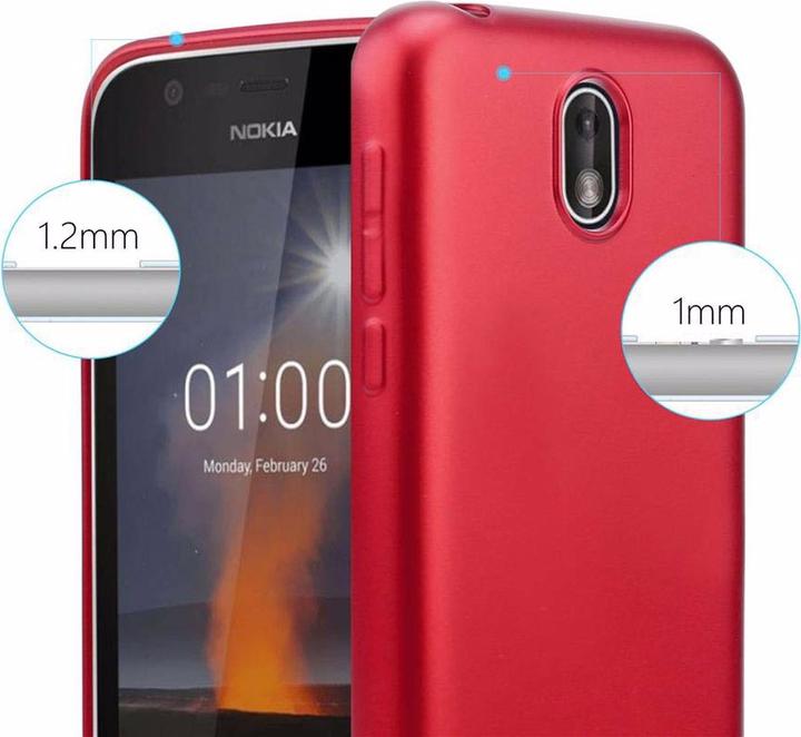 Immagine prodotto Cadorabo Copertura metallica opaca in TPU (Nokia 1)