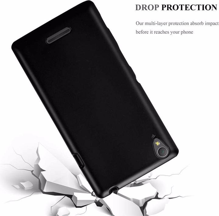 Productafbeelding Cadorabo TPU Matte Metallic hoes (Xperia T3)
