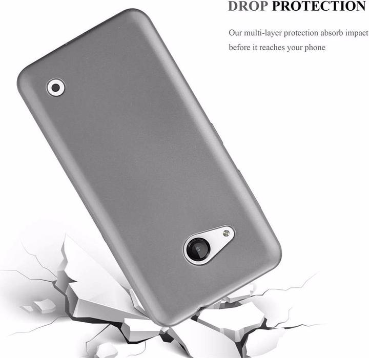 Productafbeelding Cadorabo TPU Matte Metallic hoes (Microsoft Lumia 550)