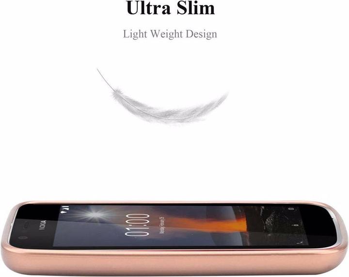 Image du produit Cadorabo Couverture métallique mate TPU (Nokia 1)
