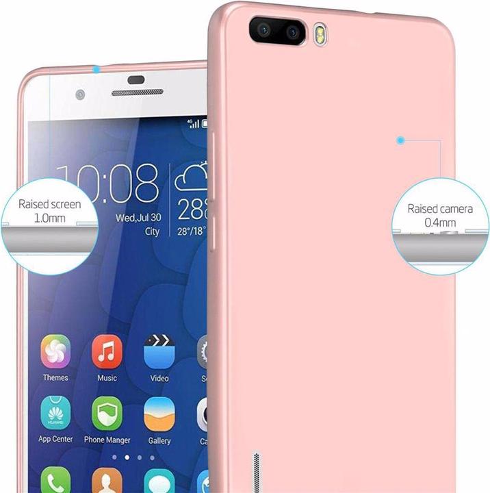 Image du produit Cadorabo Couverture métallique mate TPU (Frais 6 Plus)