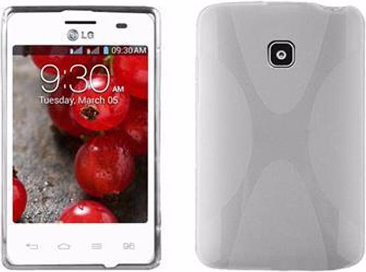 Image du produit Cadorabo TPU X-Line Cover (LG Optimus L3 II)