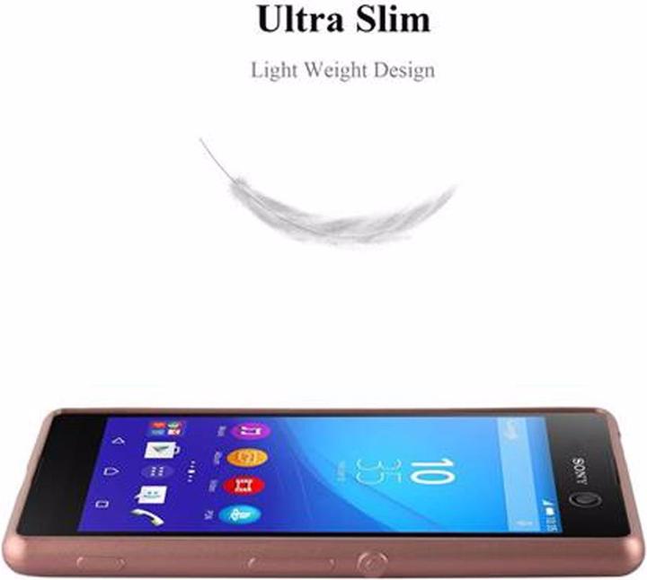 Produktbild Cadorabo TPU Matt Metallic Cover (Sony Xperia M5)
