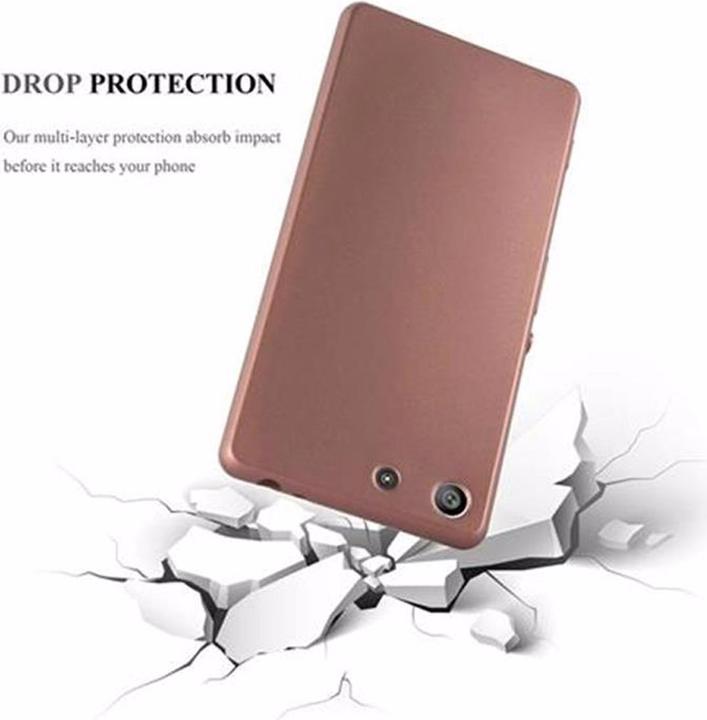 Produktbild Cadorabo TPU Matt Metallic Cover (Sony Xperia M5)
