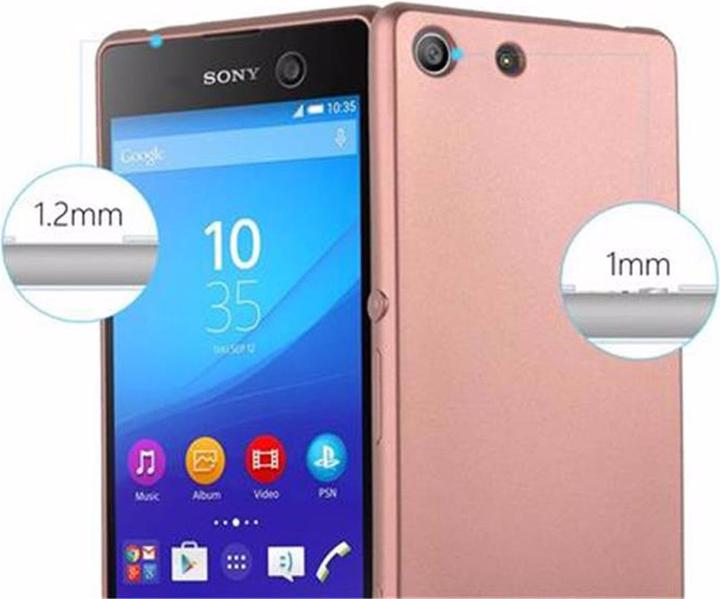 Produktbild Cadorabo TPU Matt Metallic Cover (Sony Xperia M5)