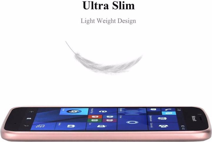 Actual product image Cadorabo TPU Matt Metallic Cover (Nokia Lumia 950 XL)