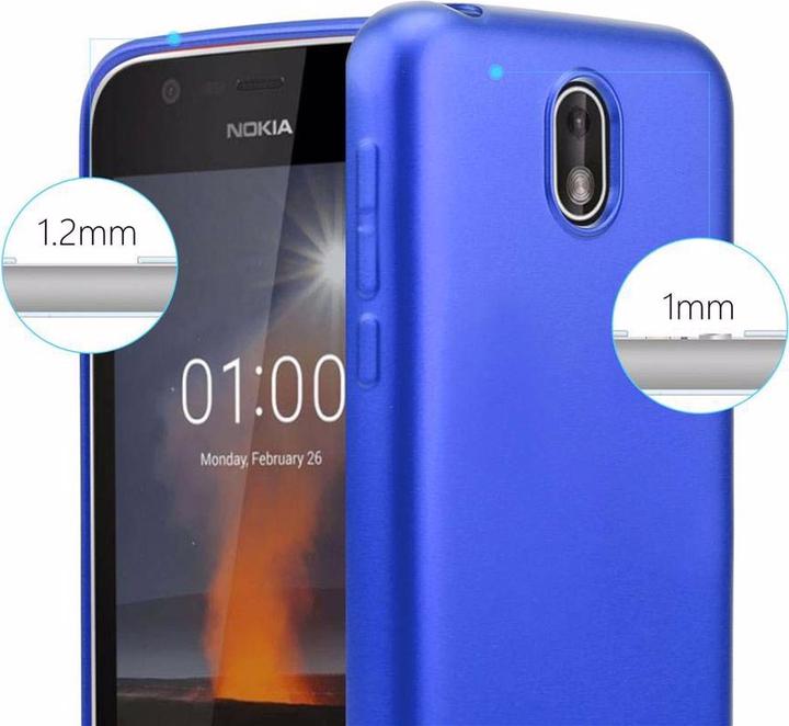 Produktbild Cadorabo TPU Matt Metallic Cover (Nokia 1)