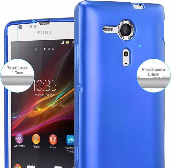Produktbild Cadorabo TPU Matt Metallic Cover (Sony Xperia SP)