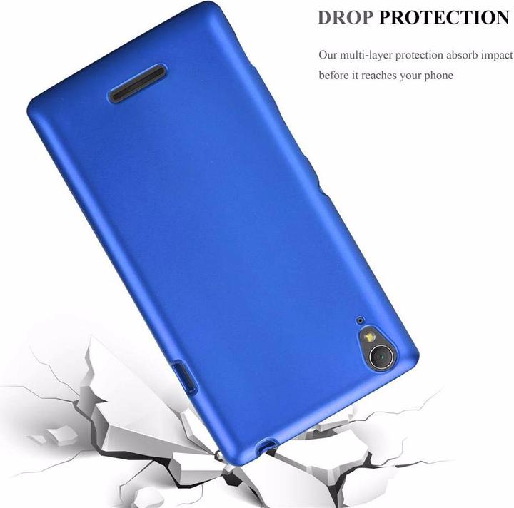 Image du produit Cadorabo Couverture métallique mate TPU (Sony Xperia T2 Ultra)