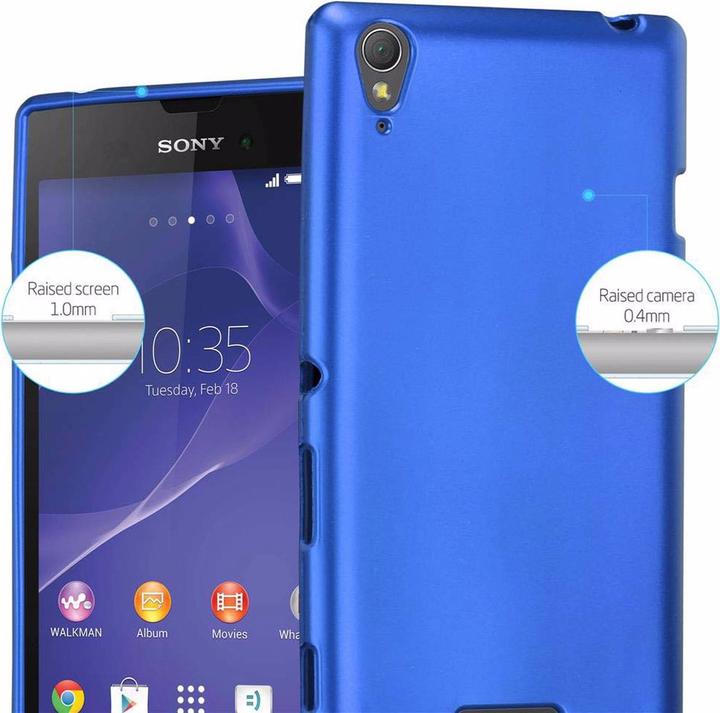 Image du produit Cadorabo Couverture métallique mate TPU (Sony Xperia T2 Ultra)